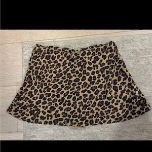 Abercrombie & Fitch Animal Print Mini Skirt
